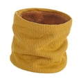 thumbnail image 4 of Calentador de cuello de invierno, cómodo y térmico, para ciclismo en climas fríos Amarillo, 4 of 8