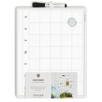 U Brands 11x14 Contempo Frame Dry Erase Calendar