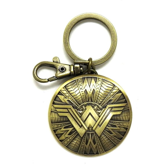 Key Chain - Disney - Wonder Woman Shield Pewter/Metal 45751