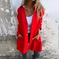 thumbnail image 2 of Trench-Coat pour Femmes Élégant Chaud Transition Manches Longues Col à Revers pour Automne Hiver Saison, 2 of 8