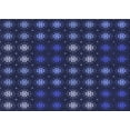 thumbnail image 1 of Ahgly Company Indoor Rectangle Patterned Night Blue Area Rugs, 2' x 3', 1 of 6