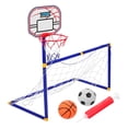 thumbnail image 1 of Portable Soccer Goal for Kids with Plastic Material Perfect for Backyard Training and Daily Use 24.5 x 15.7 inches, 1 of 8