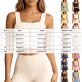 thumbnail image 2 of ZIXKCGDSE Women's Sports Bra Padded Spaghetti Straps Sleeveless Tank Top for Yoga Fitness Size L, 2 of 4
