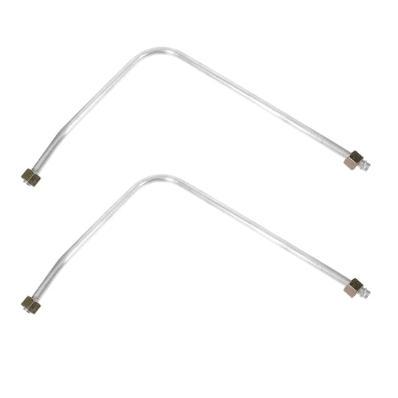 2pcs Air Pump Hose Air Pump Hose Replacement Air Hose Fittings Air Compressor Hoses Air Compressor Connecting Tube Exhaust Tube
