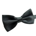 thumbnail image 2 of Eosunjian Bow Tie Solid Color Wear Easily Polyester Adjustable Bow Tie Pre Tied for Formal Occasions Navy Blue, 2 of 13