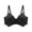 Black, variant on Ltctricy Women's Seamless Push up Bras No Underwire Full Coverage Supportive Lift up Bralettes Comfortable Padded Bras