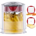 thumbnail image 2 of Stainless Steel Apple Cutter, Safe & Quick Apple Divider for Apples, Pears & ,BowlVersatile Dicer, Fruit Cutter Potato Chipper(14.5*13*13.6), 2 of 5