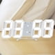 thumbnail image 5 of Reloj despertador Reloj despertador digital 3D LED Reloj de pared digital Hora Fecha Temperatura Pan Tomshoo  Blanco, 5 of 7