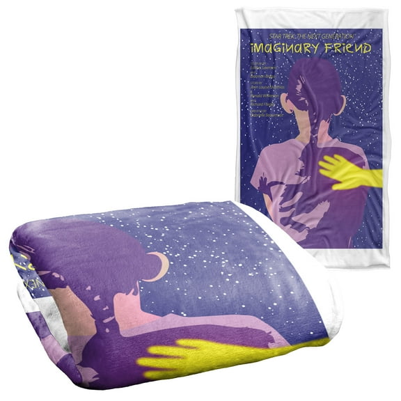Star Trek The Next Generation Season 5 Episode 22 Silky Touch Super Soft Throw Blanket 36" x 58"