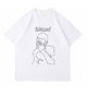 thumbnail image 1 of Frank-Camiseta de algodón puro de gran tamaño para hombre, camisetas de música rubia, ropa de calle de Hip Hop, camisetas casuales gráficas de verano Y2k, 1 of 4