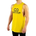 thumbnail image 1 of Contour Athletics Bodybuilding Tank Tops for Men, Stringer Muscle Fitness Tee for Gym Workout (Yellow) CA4005, 1 of 4