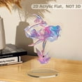 thumbnail image 6 of Momihoom Dancer Girl Creativity Acrylic Desktop Decorative Small Ornaments Desk Counter Ornaments, 6 of 6