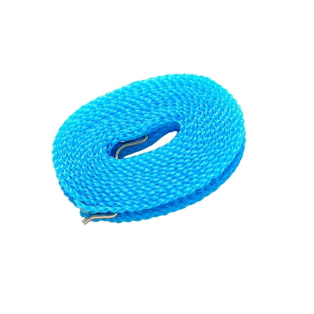 kurtrusly Clothesline Stretchy Portable Laundry Cord for Garden Camping Accessories RV blue 1000cm