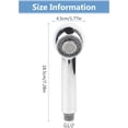 thumbnail image 2 of SHIQI-Kitchen Faucet Spray Head, Kitchen Retractable Nozzle, Kitchen Bathroom Tap Pull Out Faucet Nozzle Shower Spray Head Setting Replacement Part, 2 of 4