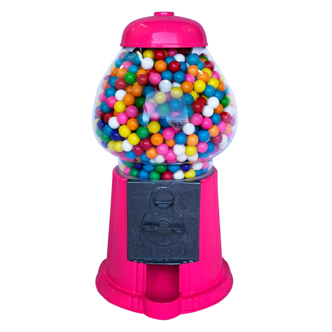 Download Gumball Dreams Classic Gumball Machine Candy Dispenser 12 Inch Hot Pink Walmart Com Walmart Com