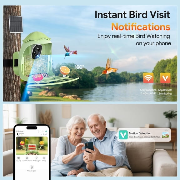 Smart Bird Feeder with Camera
