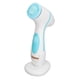 thumbnail image 3 of Cepillo de limpieza facial eléctrico, limpieza profunda de poros de silicona, removedor de maquillaje resistente al agua, limpiador facial azul, 3 of 5