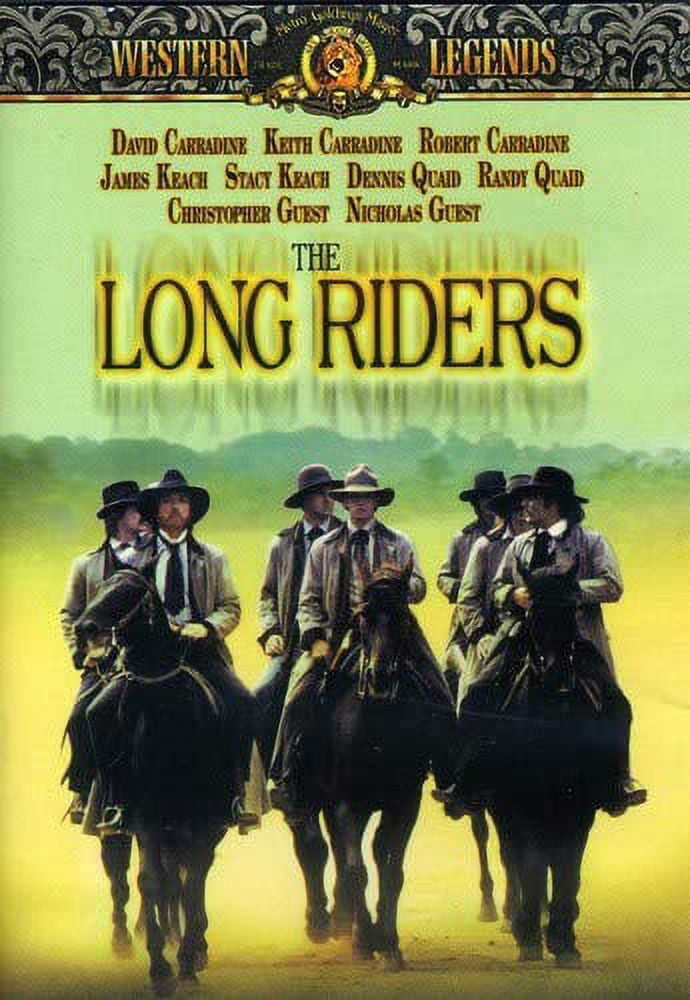 MGM Western Movie - The Long Riders (DVD) Featuring Famous
