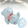thumbnail image 3 of Juguete de Bebé musical que se Arrastra, un Juguete de iluminación de bebé segura luces coloridas de elegantes elefante de elefante Bailando para niños Pequeños Mayores de 3, 3 of 7