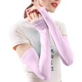 thumbnail image 1 of DetachableSleeves For Women Sun Arm Sleeves Wraps With UPF50+ Long Coverage Finger Rest Design Sweat Absorbent Breathable Fabric, 1 of 4