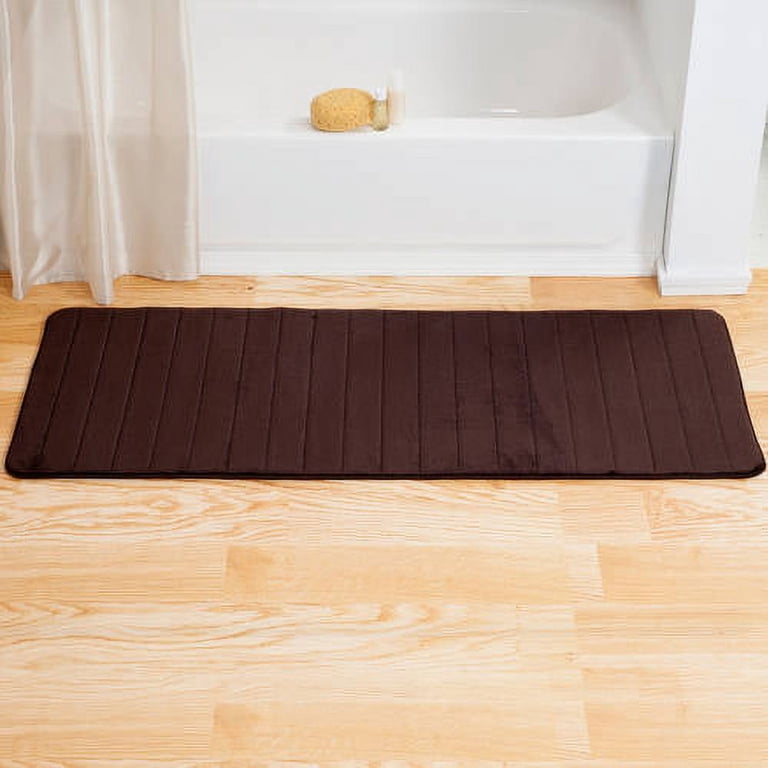 Somerset Home Memory Foam Extra Long Bath Mat, 24" x 60" photo 2