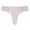 Light Gray #44, variant on Ladies' Hollowed Out Low Waisted Thong, Lace Sexy Design Briefs Pink M