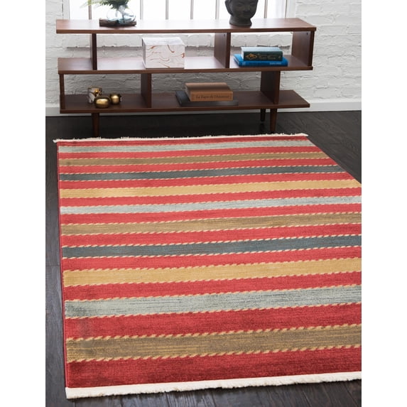 Rugs.com Kashkuli Gabbeh Collection Rug – 3' 3 x 5' 3 Multi Medium Rug Perfect For Entryways, Kitchens, Breakfast Nooks, Accent Pieces