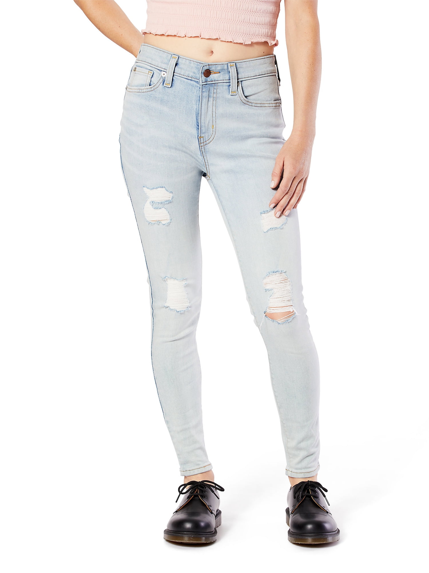 Signature by Levi Strauss & Co. Juniors' High Rise Jeggings 