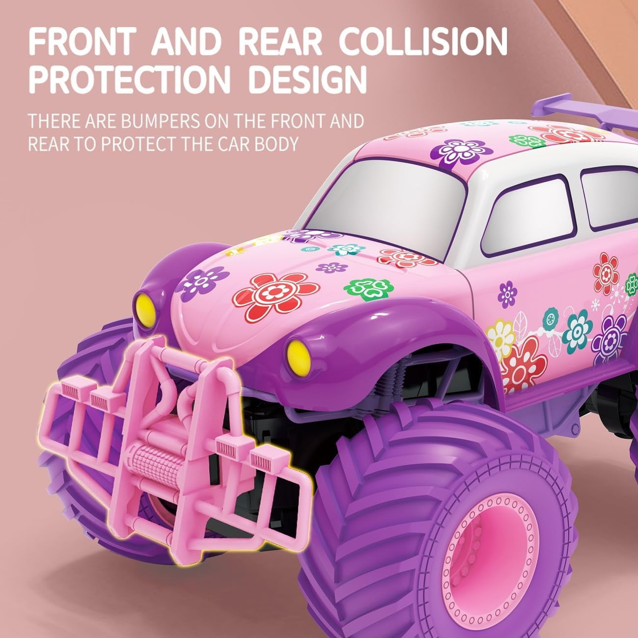 TYMZDYN 1:16 Pink RC Car Remote Control Cars Toy Radio Controlled Car Trucks Toys Gifts Presents for Girls Kids Ages 6+