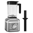 thumbnail image 1 of Licuadora KitchenAid K400 de velocidad variable con tamper de 1,65 L, color plateado, 1 of 6