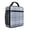 Blue and White Checkered, variant on Pink and Black Checkered Pattern Insulated Lunch Bag Teens,Lunch Box for Men Women for Work,Picnic or Travel,10.2x9.5x4.3 Inches,8 Can Capacity