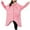 Pink, variant on Oversized Hoodie Sweatshirt Casual Hoodie Cape Batwing Coat Pullover Blanket Fluffy Fleece Comfortable Cozy for Adults Women Gray