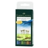 Faber-Castell PITT Artist Brush Pen Set, 6-Color Landscape Set