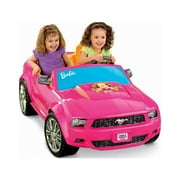 Fisher-Price Power Wheels Barbie Ford Mustang, 12V