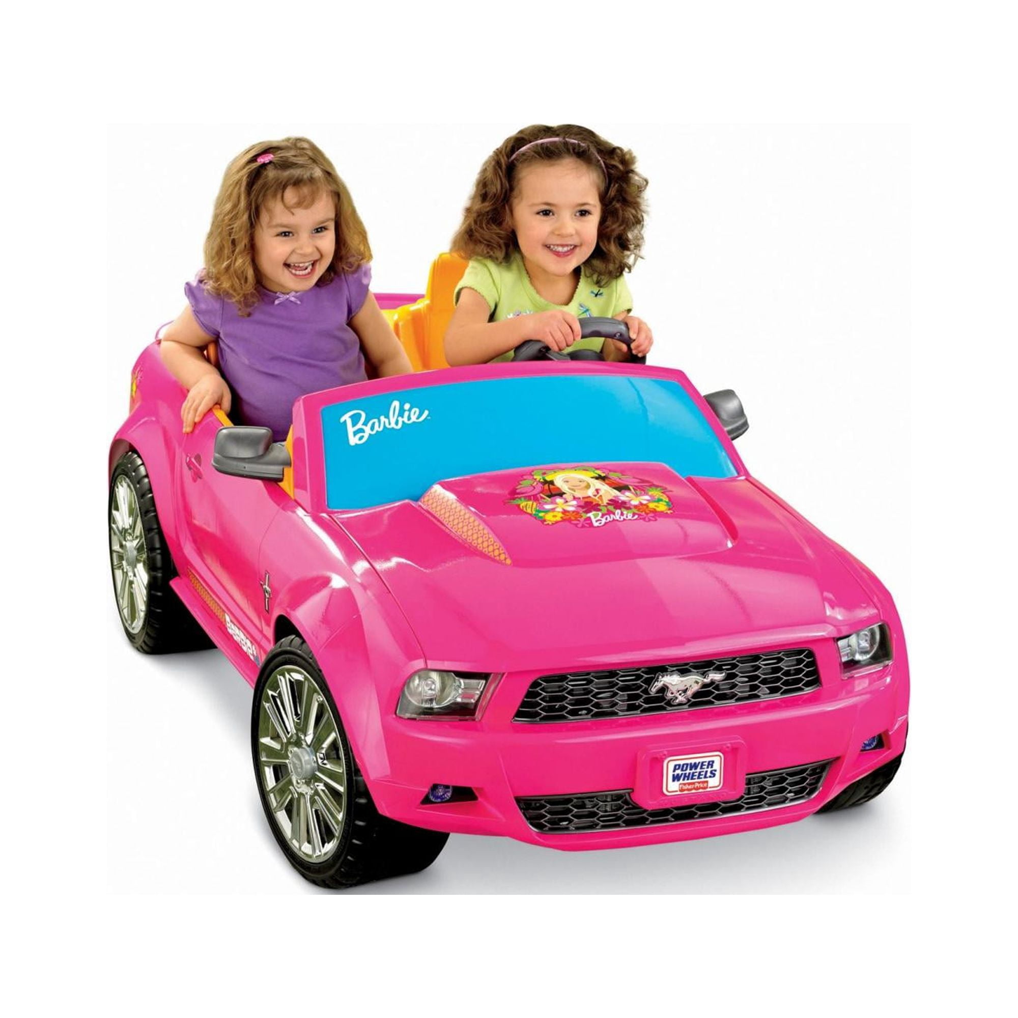 Fisher-Price Power Wheels Barbie Ford Mustang, 12V
