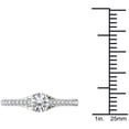 thumbnail image 4 of 1 Carat T.W. Diamond Classic Engagement Ring in 14kt White Gold, 4 of 5
