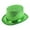 Green, variant on MEICHEN Fedora Hat for Graceful Men Fashion Shiny Festive Jazz Hat Stage Performance Faced Flat Top Hat Solid Color Sequin Fedora Hat Men's Accessories Black