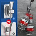 thumbnail image 4 of Juego de 2 soportes de ducha de pared (plateado), 4 of 5