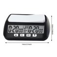 thumbnail image 2 of Clock Digital Countdown Battery Powered Mode Memory Function Timer Shockproof Pad Electronic Clocks For Weiqi Chinese No Battery Clock Temperature Probe for Kitchen Timers for Seniors with Hours And, 2 of 3