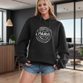 thumbnail image 2 of Hoodies for Women Long Sleeve Women Pullover Cute Hoodies Black Hoodie Y2k Fall Tops Womens Trendy Clothes, 2 of 4