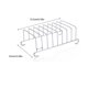 thumbnail image 3 of Fryer Pan Rack Hogar Air Fryer Accesorios Rack Hornear, 3 of 6
