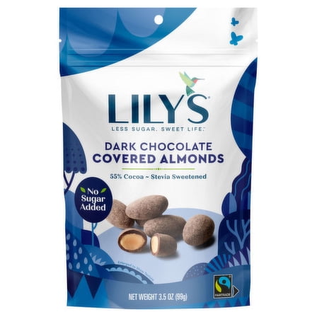Lilys Sweets Almonds Dark Chocolate