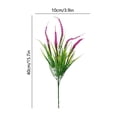 thumbnail image 3 of Artificial Plant Outdoor Fake Grass with Flowers UV Resistant Greenery Garden Porch Window Box Decorating, 3 of 6