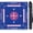 Blue, variant on American Mahjong Game Mat - Anti-Slip Neoprene, Noise Reduction & Wrinkle-Resistant | Odorless & PAH-Free | Includes Rules | Ultimate Mahjong Gift (Green)
