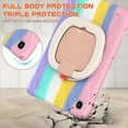 thumbnail image 6 of Case for Samsung Galaxy Tab A7 10.4 inch, 360 Degree Rotating Hand Grip Shockproof Cover with Shoulder Strap, Colourful Pink, 6 of 7