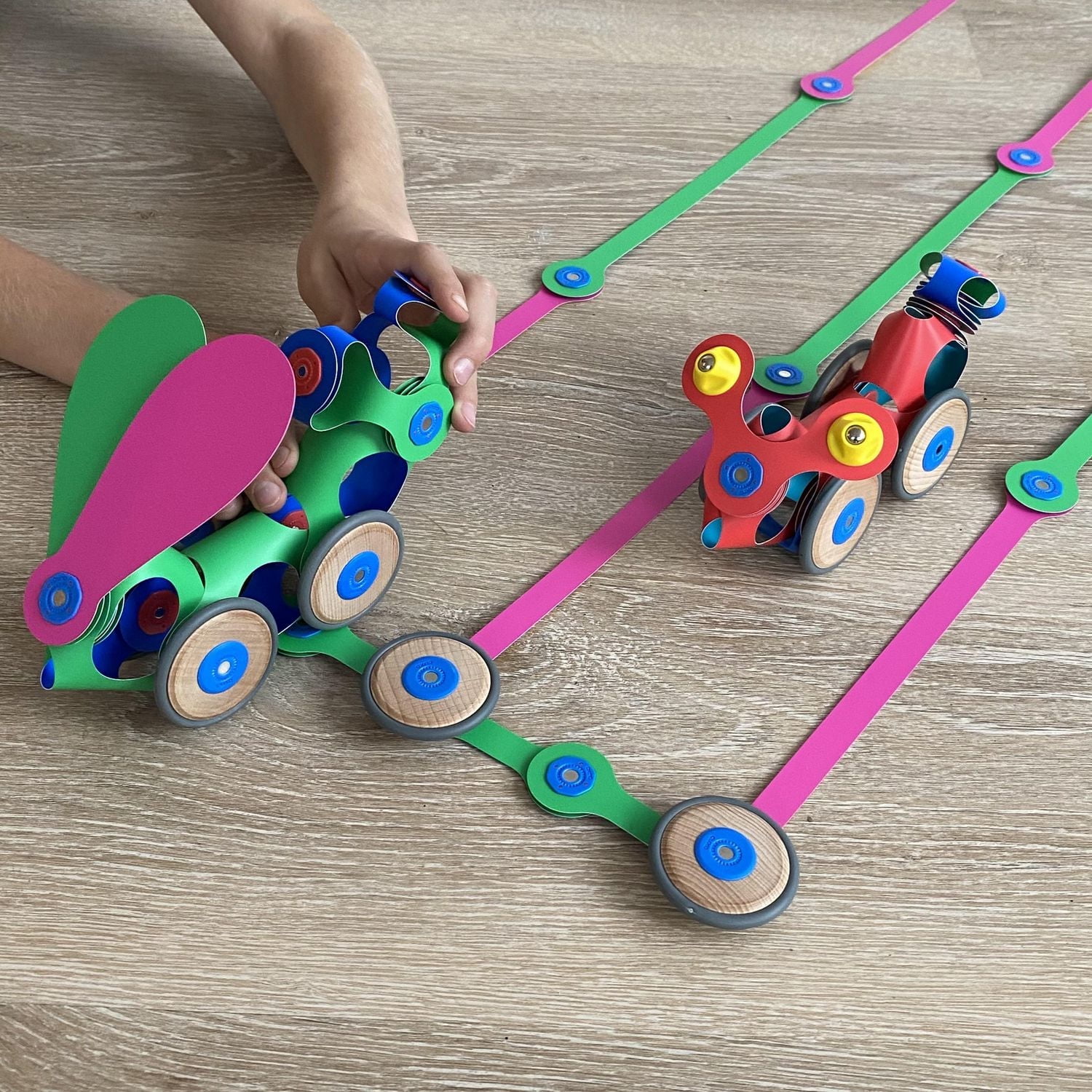 Kit de roues deluxe, par Clixo