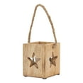 thumbnail image 2 of Hill Interiors Wooden Star Tealight Holder, 2 of 6