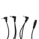 thumbnail image 3 of Adaptador de pedal de efectos para guitarra eléctrica, cable de alimentación de 9 V y 1 A, color negro 3 maneras, 3 of 7