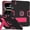 Black Rose Red, variant on Tablet Case for iPad Pro 13 Inch M4 2024 (7th Generation) A2925 A2926 A3007, Heavy Duty Protective with Kickstand, Black Blue