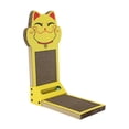 thumbnail image 3 of GROWTH TANK Chat Griffoir Vertical et Horizontal Protéger Meubles en Carton Lit de Chat Stable Jaune, 3 of 9
